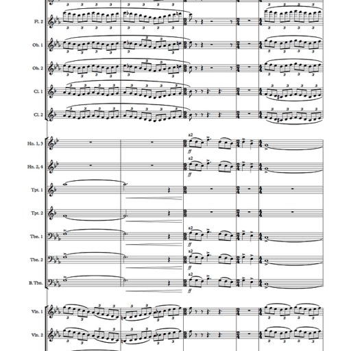 Partitura pro symfonický orchestr